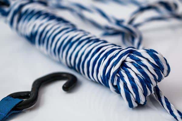 Blue and White Rope