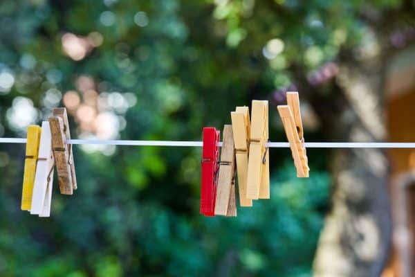 Clothesline and Pins