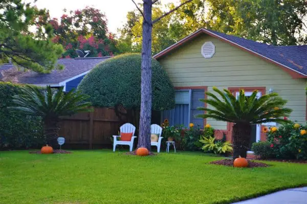 Family House with Lawn