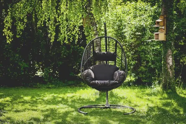 Hanging Chair in the Garden